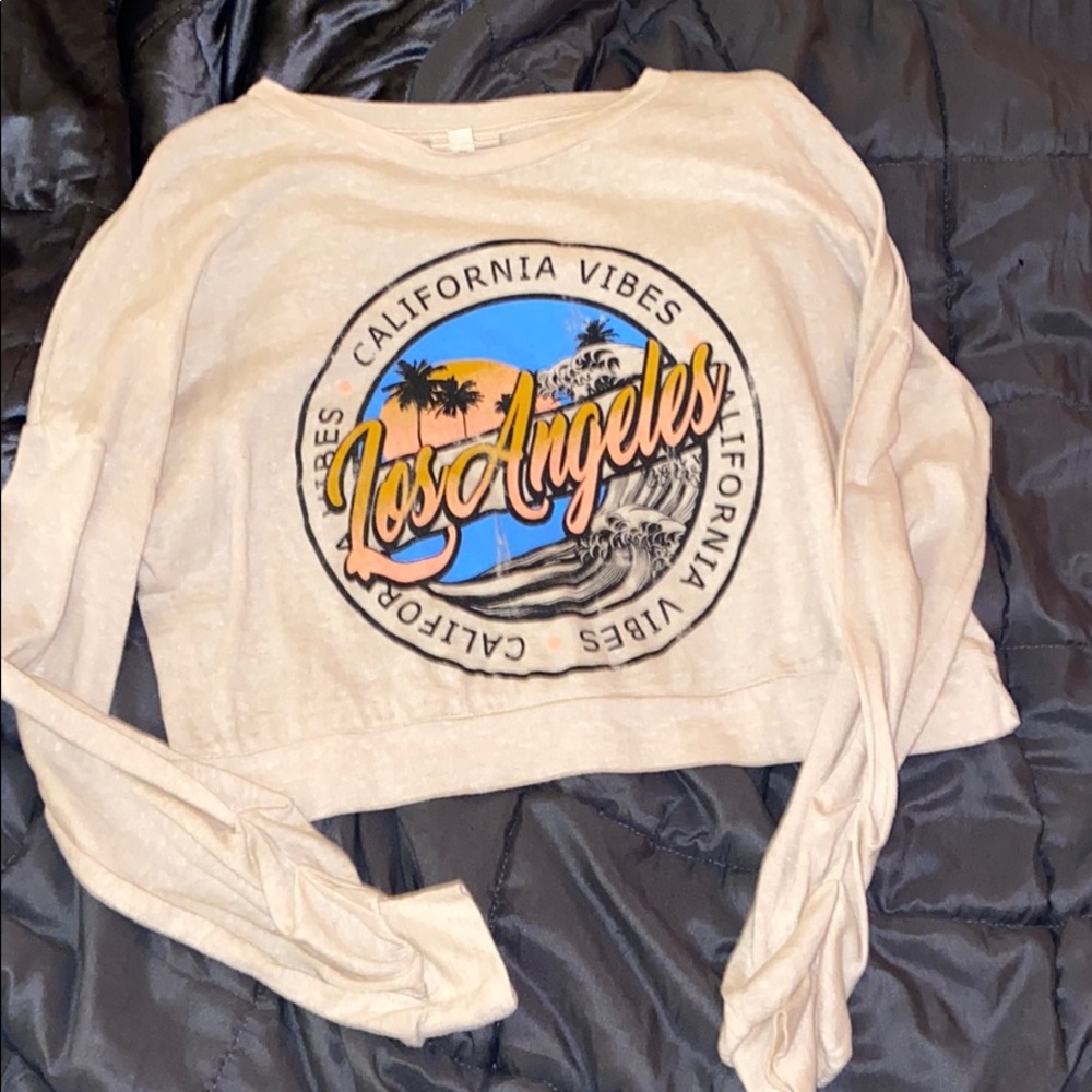 California Crop top shirt
